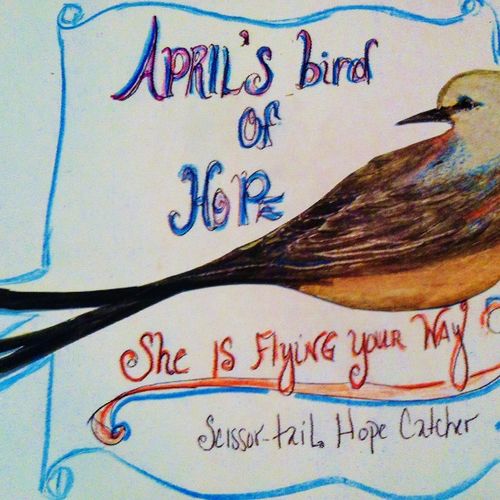 April&#039;s bird of Hope