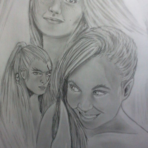 3 faces