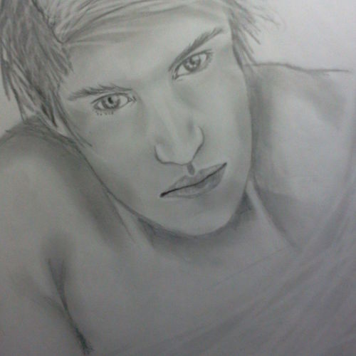 Male face