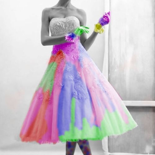 Just a splash of color