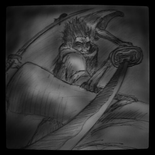 The dragons brush-with story