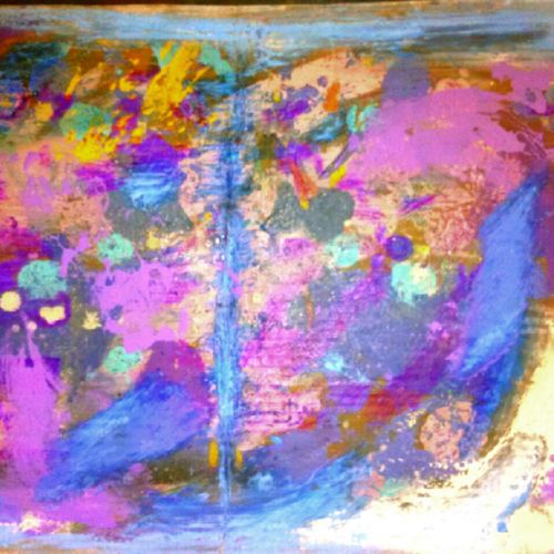 the garden next door.