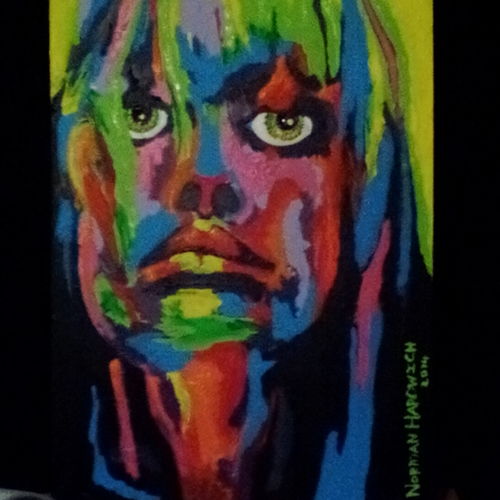 neon lady :-) 