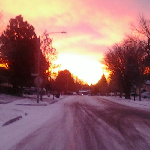 spring&#039;s sunrise