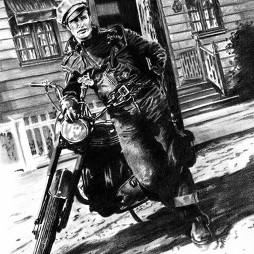 Brando from THE WILD ONES  - SOLD
