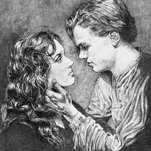 KATE AND LEO FROM TITANIC - SOLD 