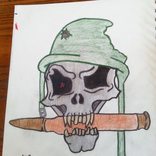 army skull 