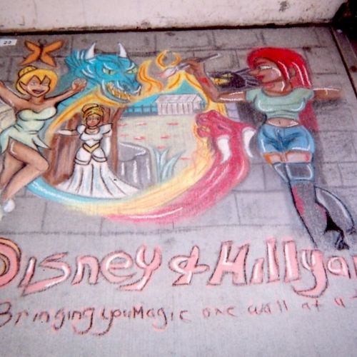 chalk art picture