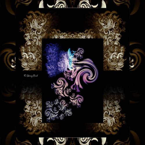 Dark flower