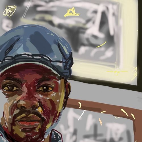 In the gallery
