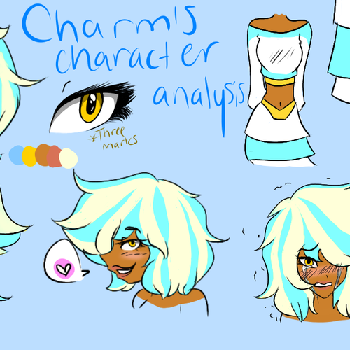 Charm - Character Analysis (Template design for animations)