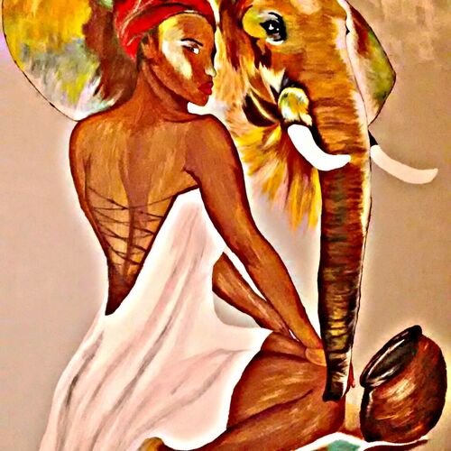 African woman 