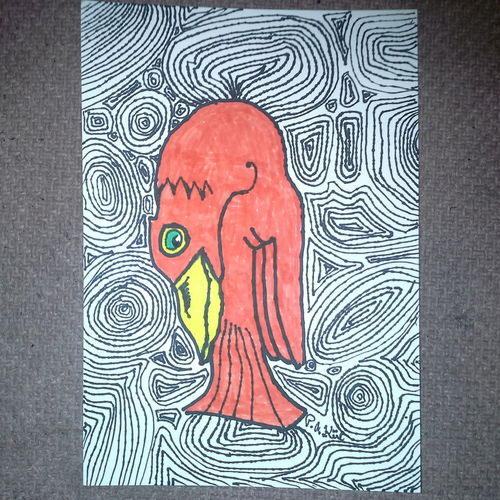 Spiral bird