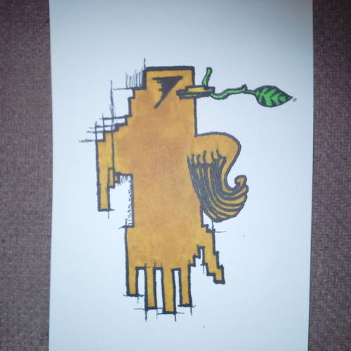 Golden bird