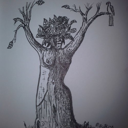 Tree woman! 