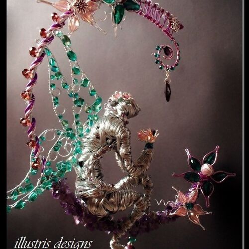 Fairy sculpture / suncatcher