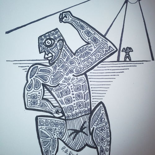 Muscle man!