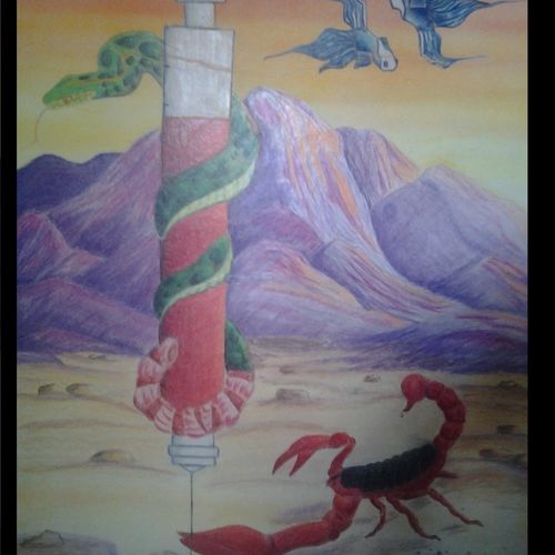 This is &quot;Me&quot; artist: Cristina Reyes Salazar (now known as : Cristina Reyes Hill)