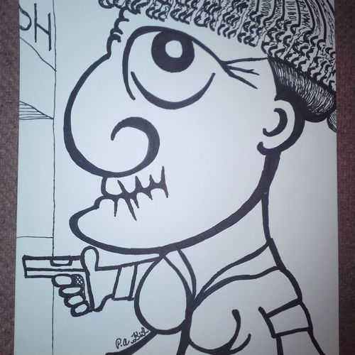 Stick up!