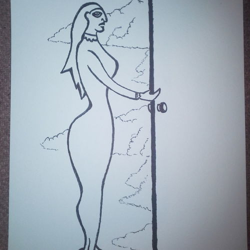 Opening the door! 