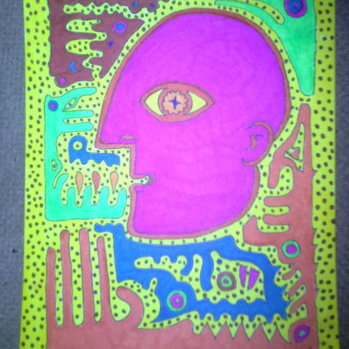 Pink man!