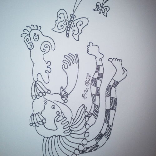 Butterfly man!