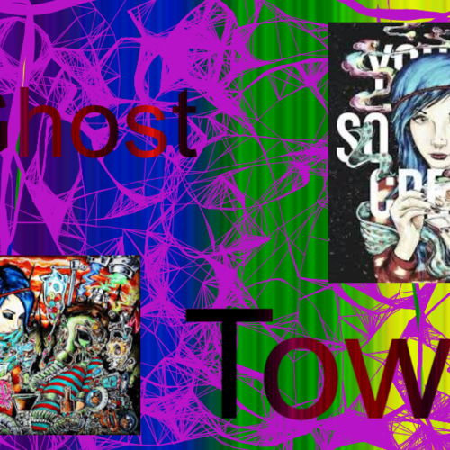 Ghost Town Clip Art
