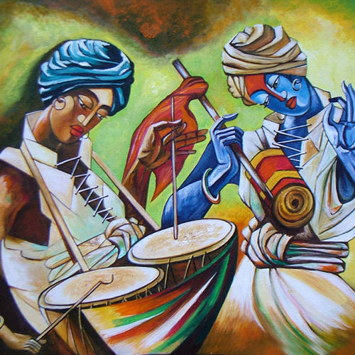 Celebrations- Original Acrylic Painting