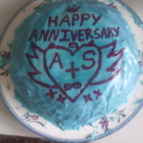 Our 1st year cake