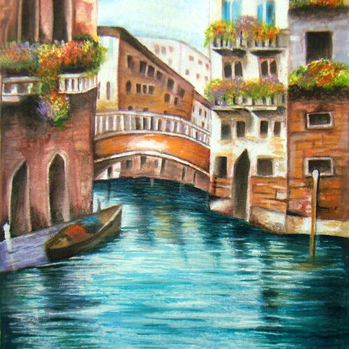 Paradise- Original Water Color Painting