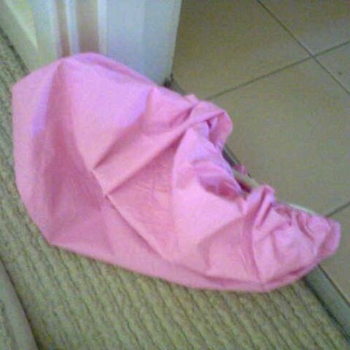 &quot;The discontent shower cap&quot; By Ben Goode 2015 (c)