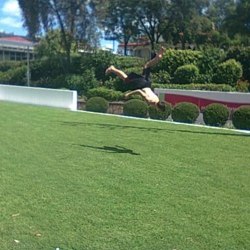 &quot;Gymnast in the park&quot; By Ben Goode 2013 (c) 