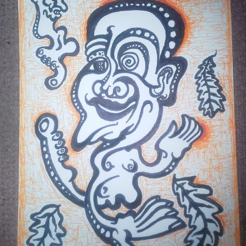 Leafy man!