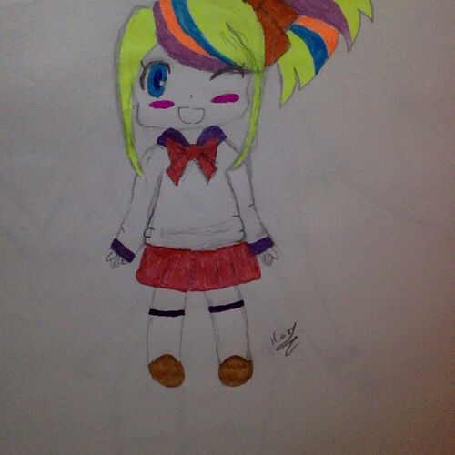 cute chibi girl