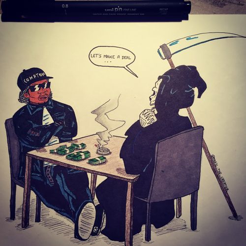 Eazy E deal with Death