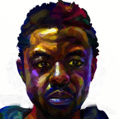 Selfportrait in stillness 