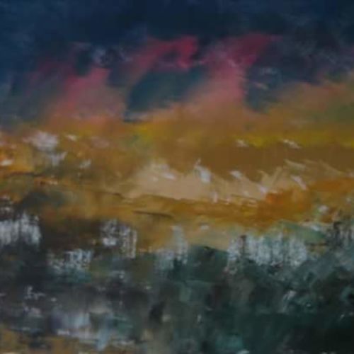 Modern Abstract Oil painting 