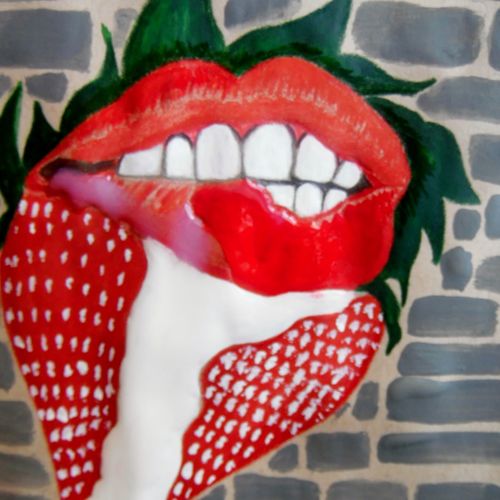 Dripping on a Strawberry