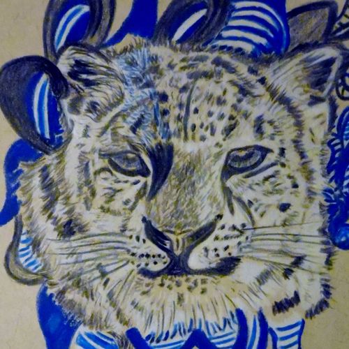 Baby Tiger Feeling Blue