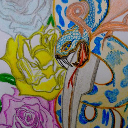 Snake Roses Blade