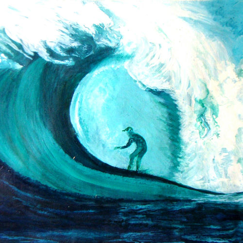 Dreamy Ride- Original Acrylic Painting