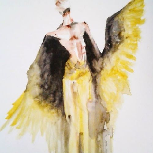Yellow angel