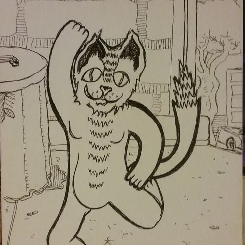 Dancing cat 