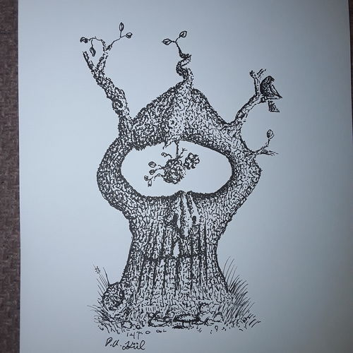 Strange tree