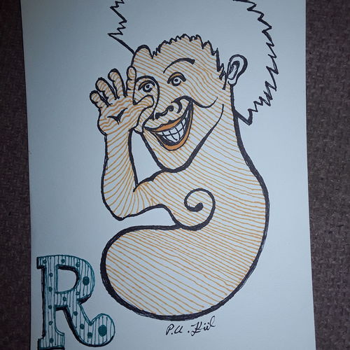 R