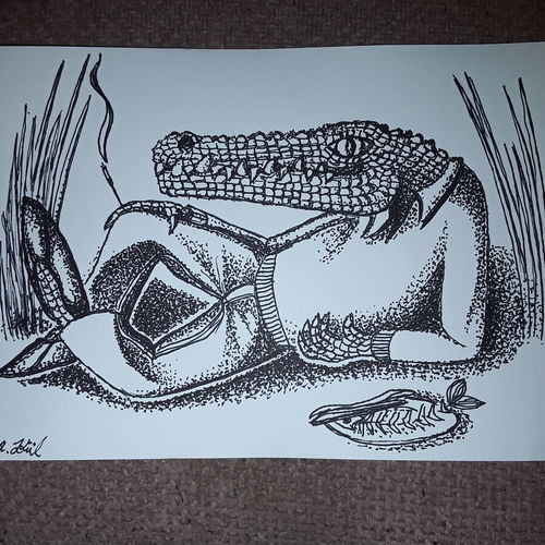 Lounging lizard