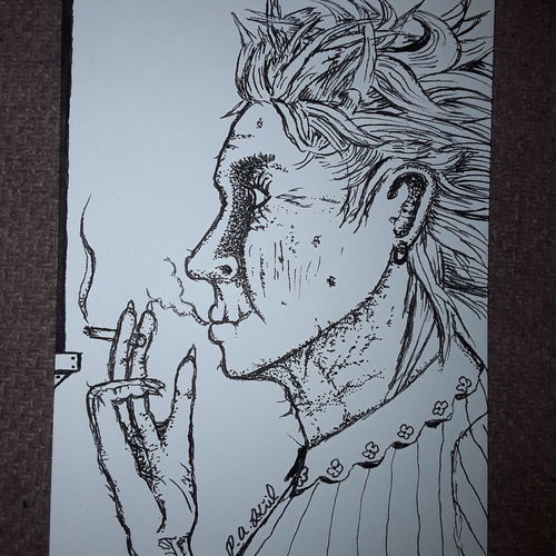 Midnight cigarette two