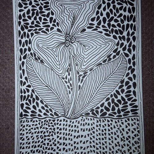 Tear flower 