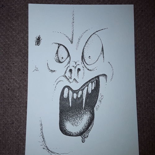 Put your tongue back in 