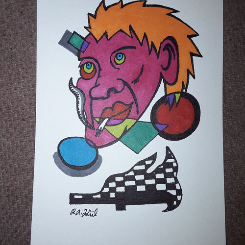 Pink smoker